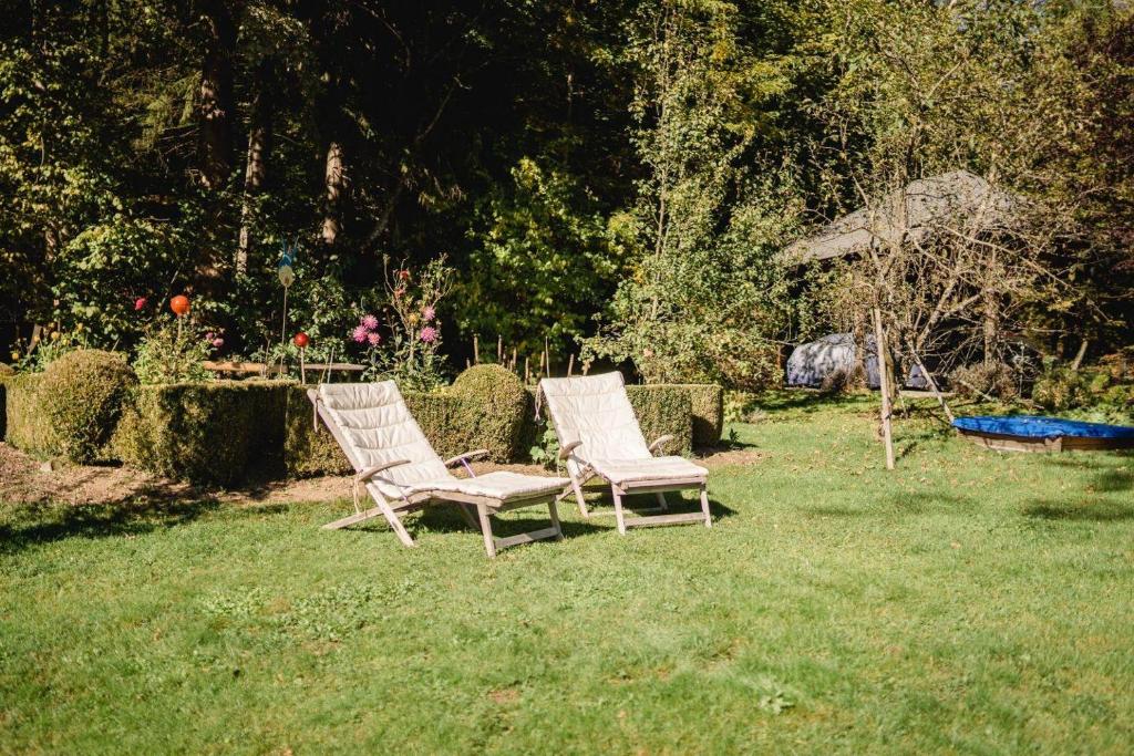 Zahrada ubytování Almchalet bei Pörtschach