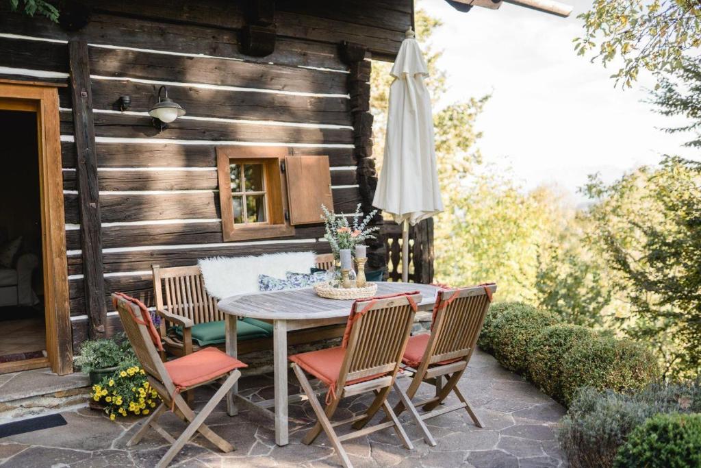 Zahrada ubytování Almchalet bei Pörtschach