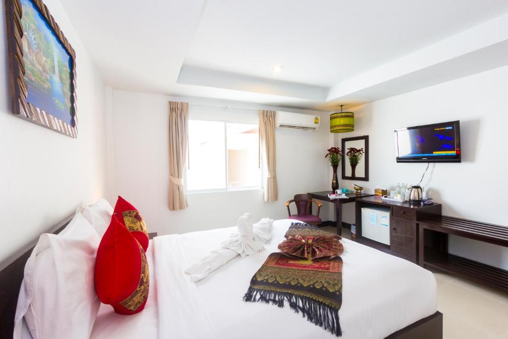Postel nebo postele na pokoji v ubytování Silver Resortel
