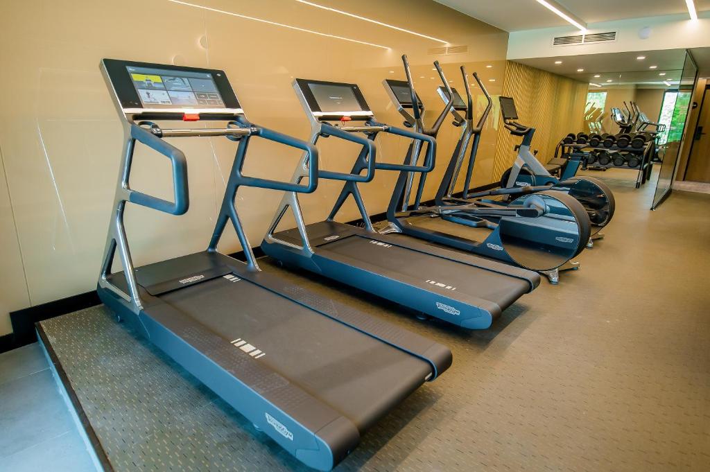 The fitness centre and/or fitness facilities at LUA Resort - Adults only
