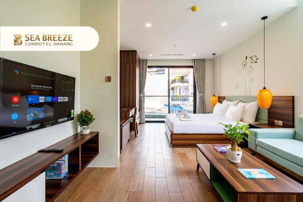 Sea Breeze Condotel Danang - Apartamento Con Vista A La Piscina
