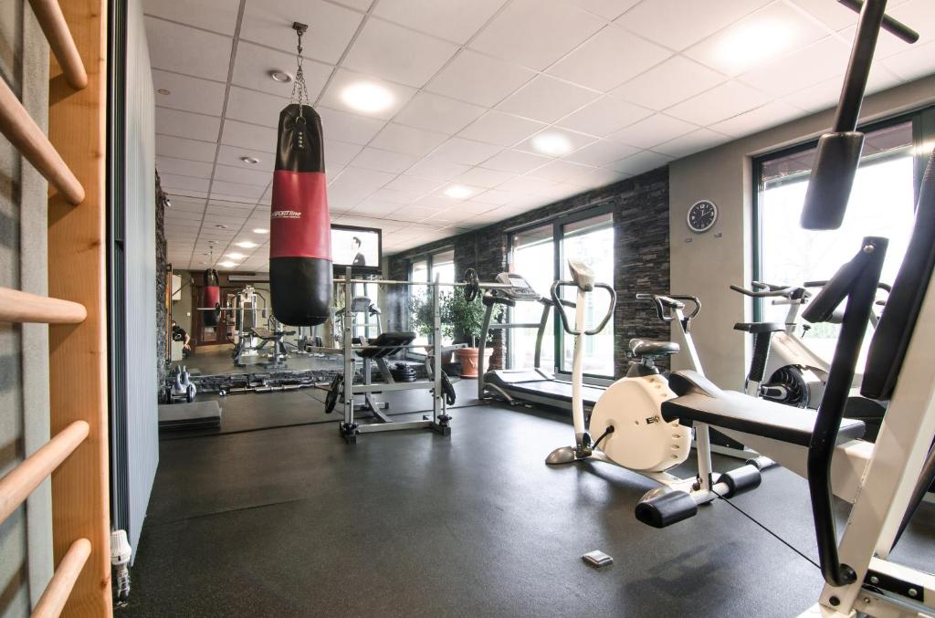 Fitness centrum a/nebo fitness zařízení v ubytování Grand Hotel Residence - Boutique Hotel