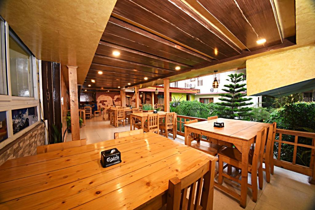 Restaurace v ubytování Hotel Thamel Park