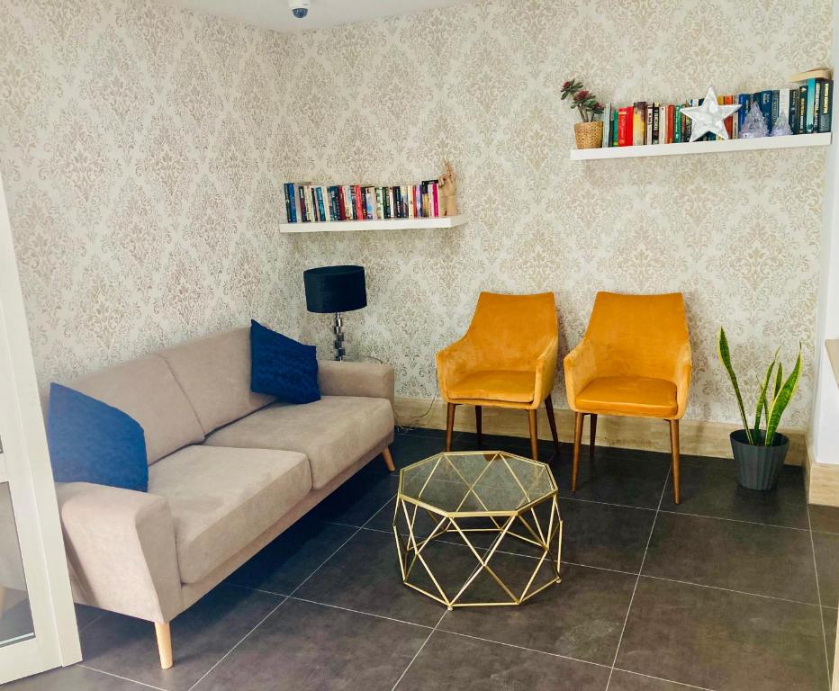 Posezení v ubytování Apartamentos Elena