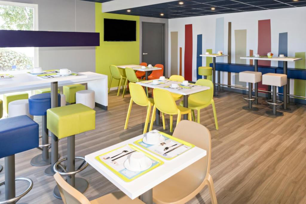 Restaurace v ubytování Hotel Ibis Budget Lyon Eurexpo -