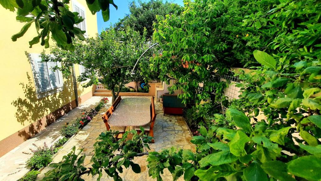 Κήπος έξω από το SEA VIEW- spacious apartment with shared pool