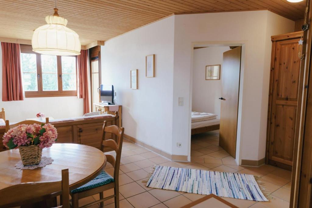 Posezení v ubytování Apartment Zirbengeist Gerlitzen