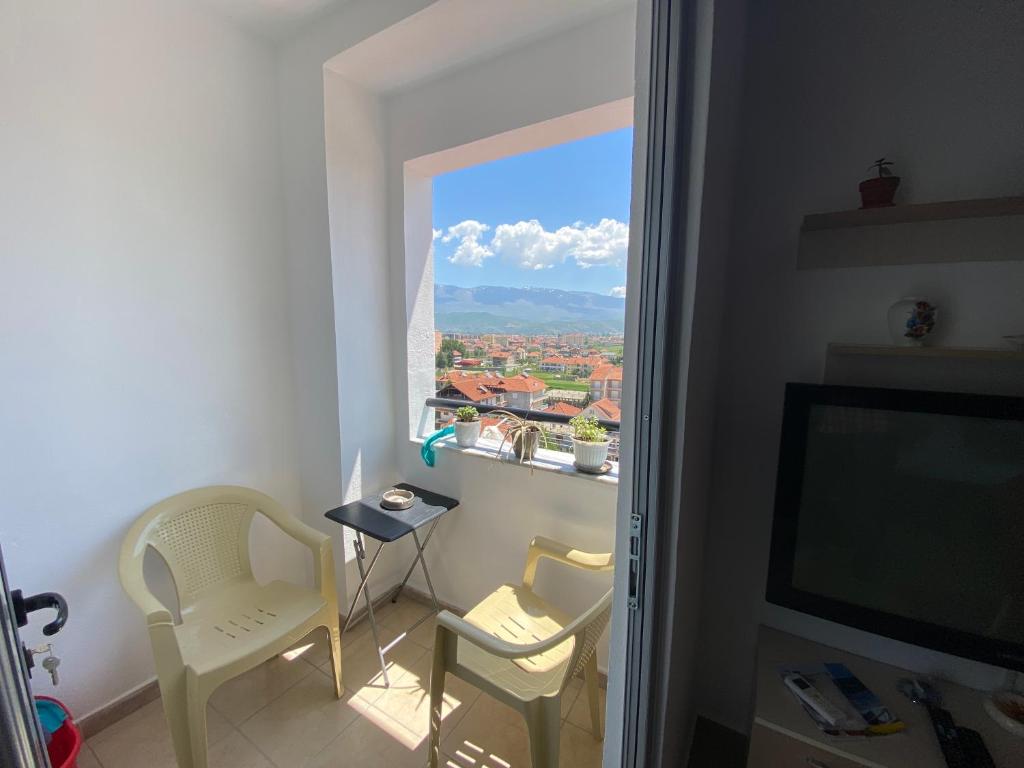 Balkón nebo terasa v ubytování Guest's Apartament