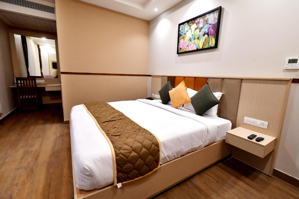 Postel nebo postele na pokoji v ubytování Soho Boutique Hotel