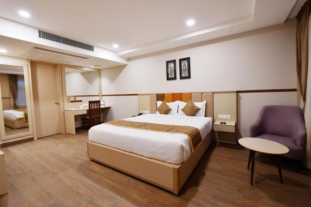 Postel nebo postele na pokoji v ubytování Soho Boutique Hotel