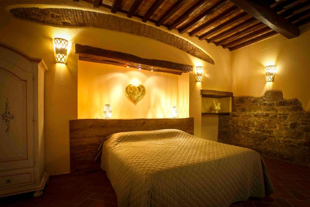 Łóżko lub łóżka w pokoju w obiekcie Casa Vacanze Matelda