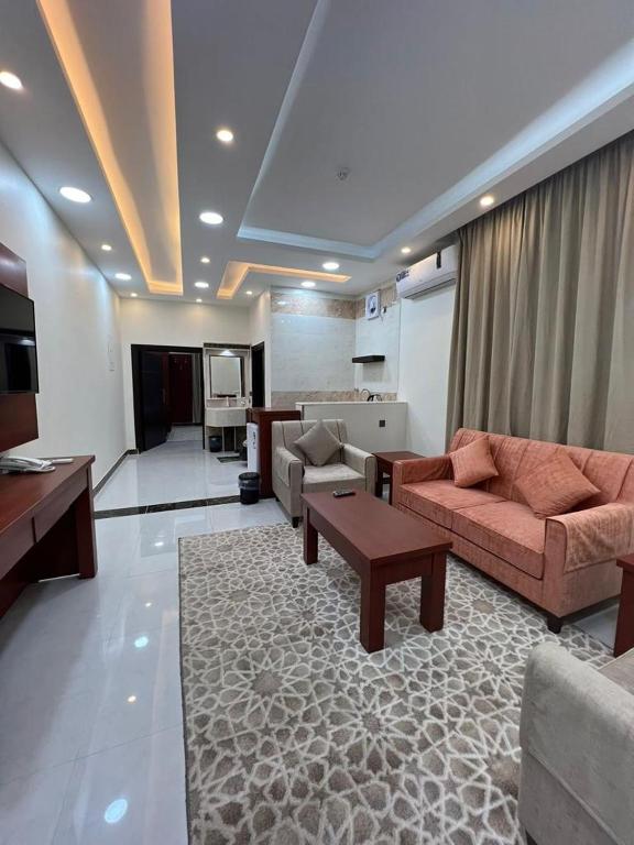 Posezení v ubytování هاوس إن House Inn