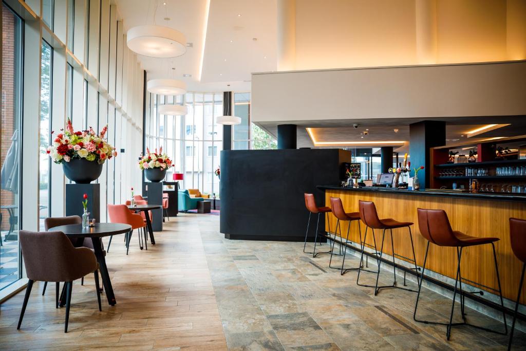 Restaurace v ubytování Bastion Hotel Arnhem