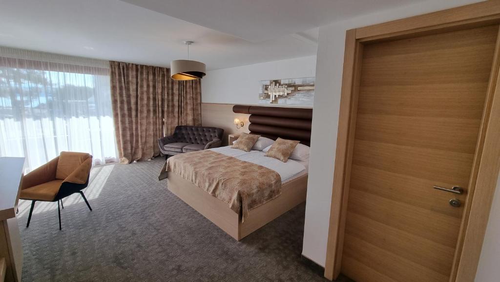 Postel nebo postele na pokoji v ubytování Villa Vista 1