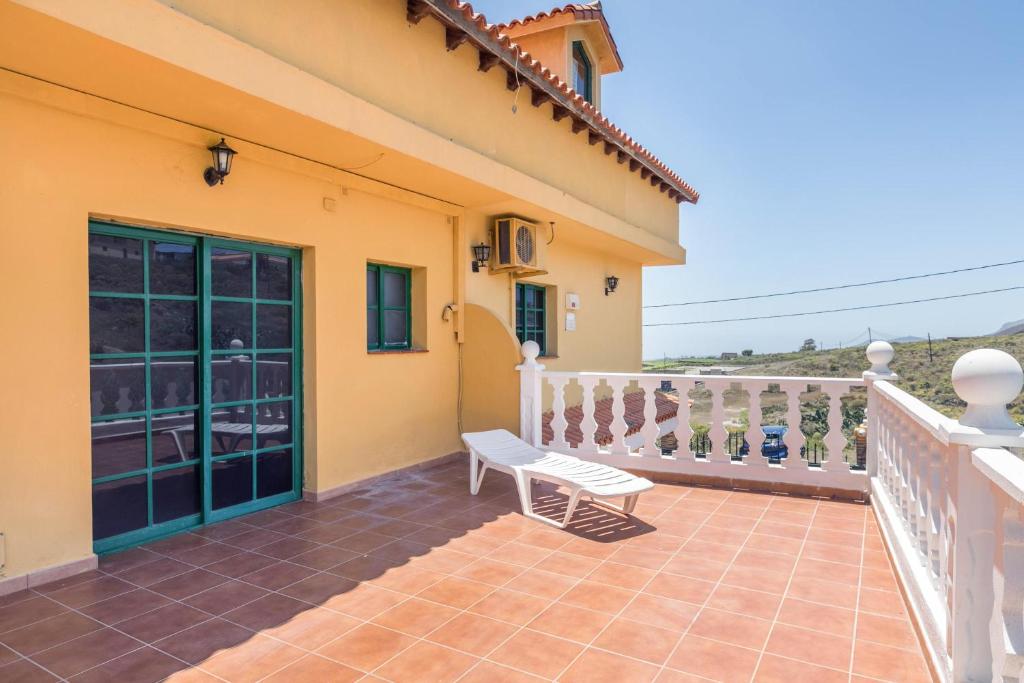 Balkón nebo terasa v ubytování Apartamento B Armonia Rural
