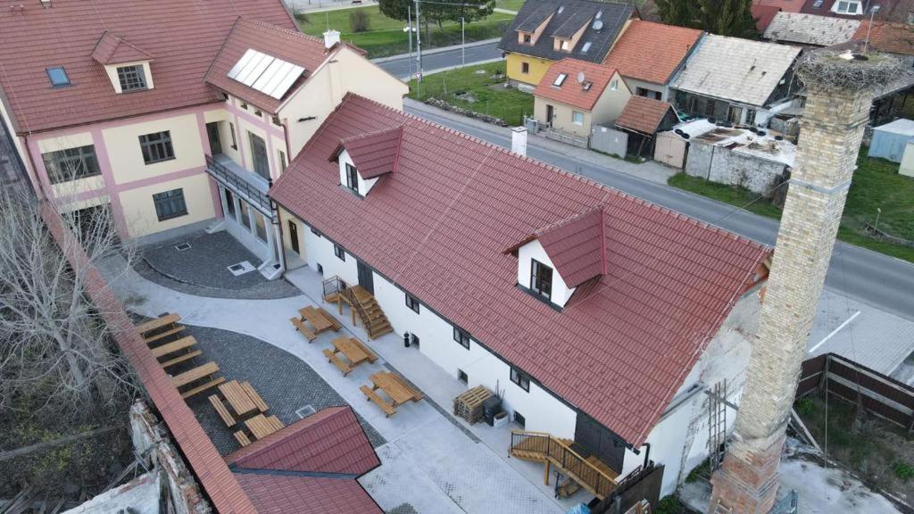 Budova, v ktorej sa penzión nachádza