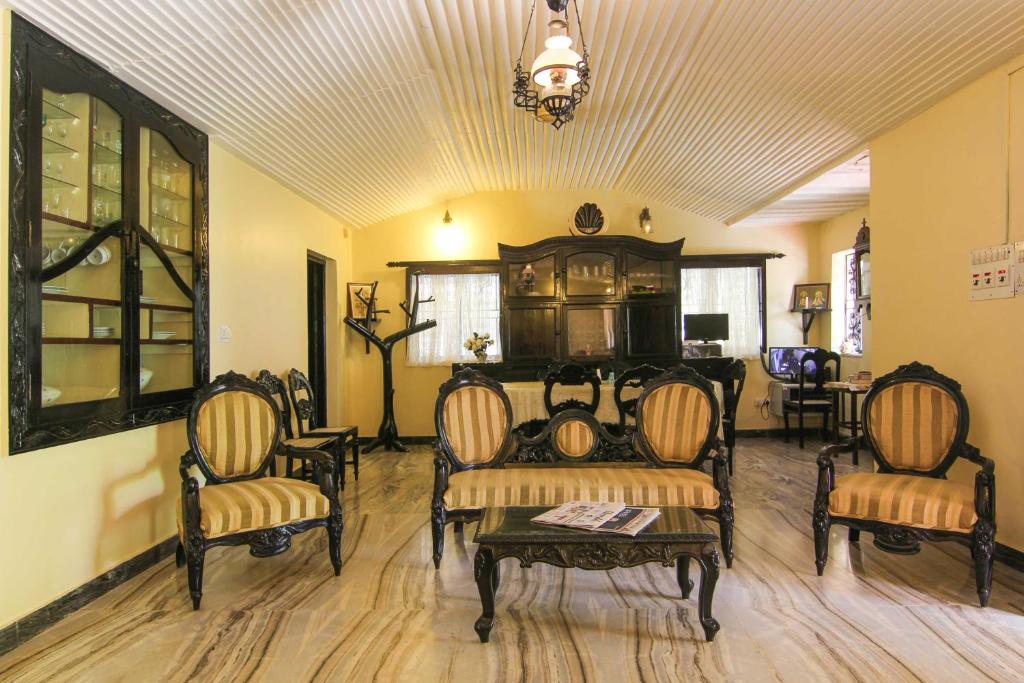 Posezení v ubytování Resort Coqueiral