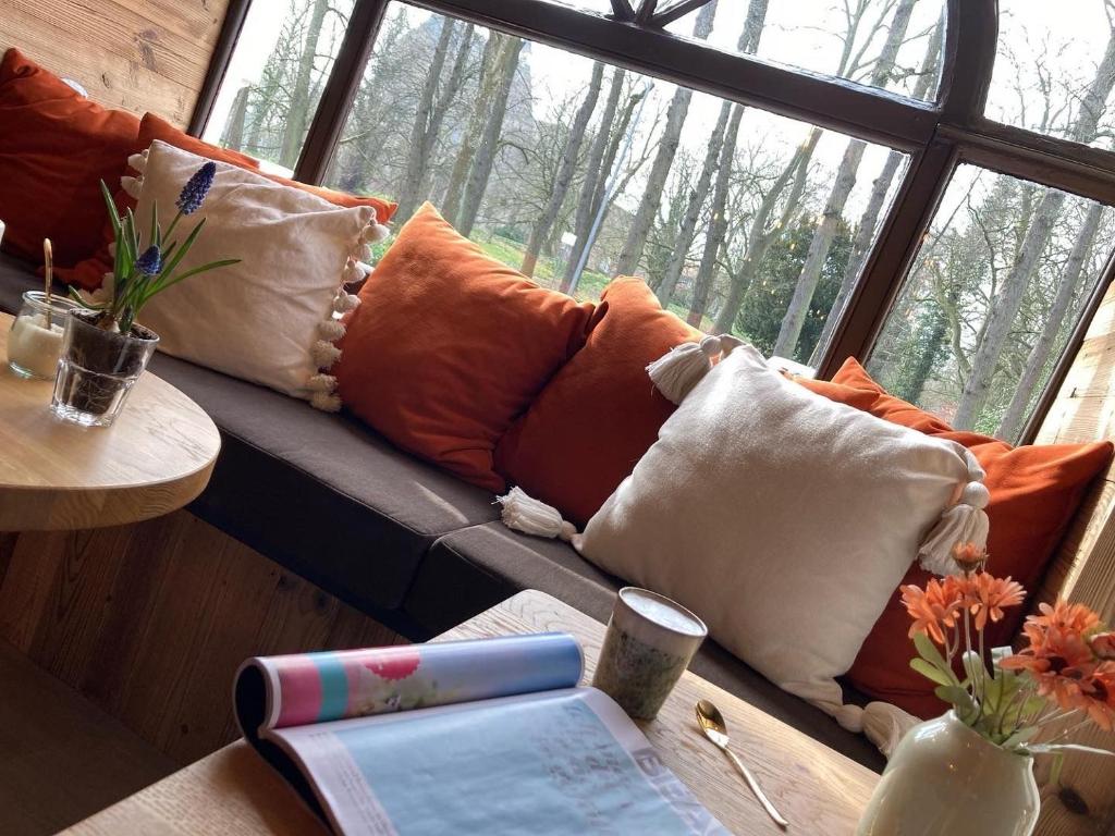 Posezení v ubytování Agli Hotel