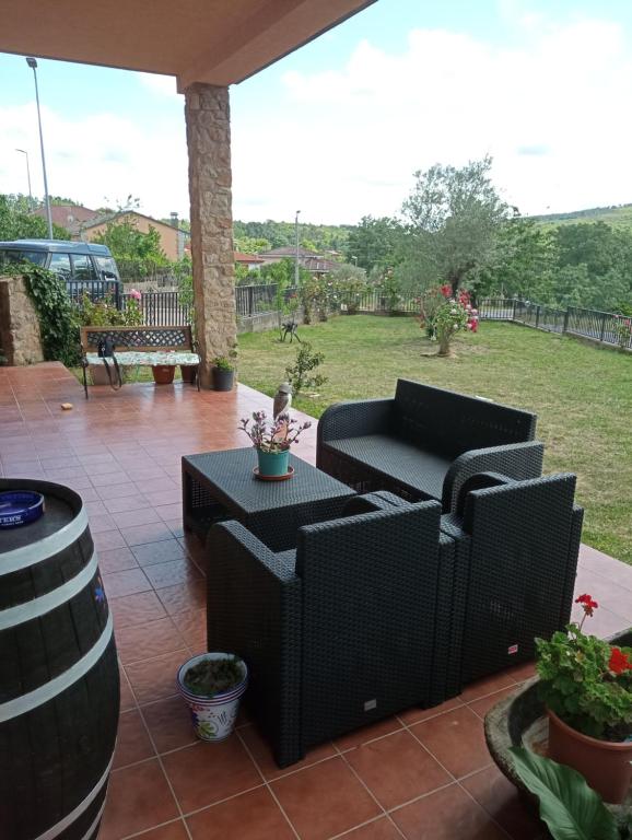 Zahrada ubytování Casa Rural Mirador del Valle