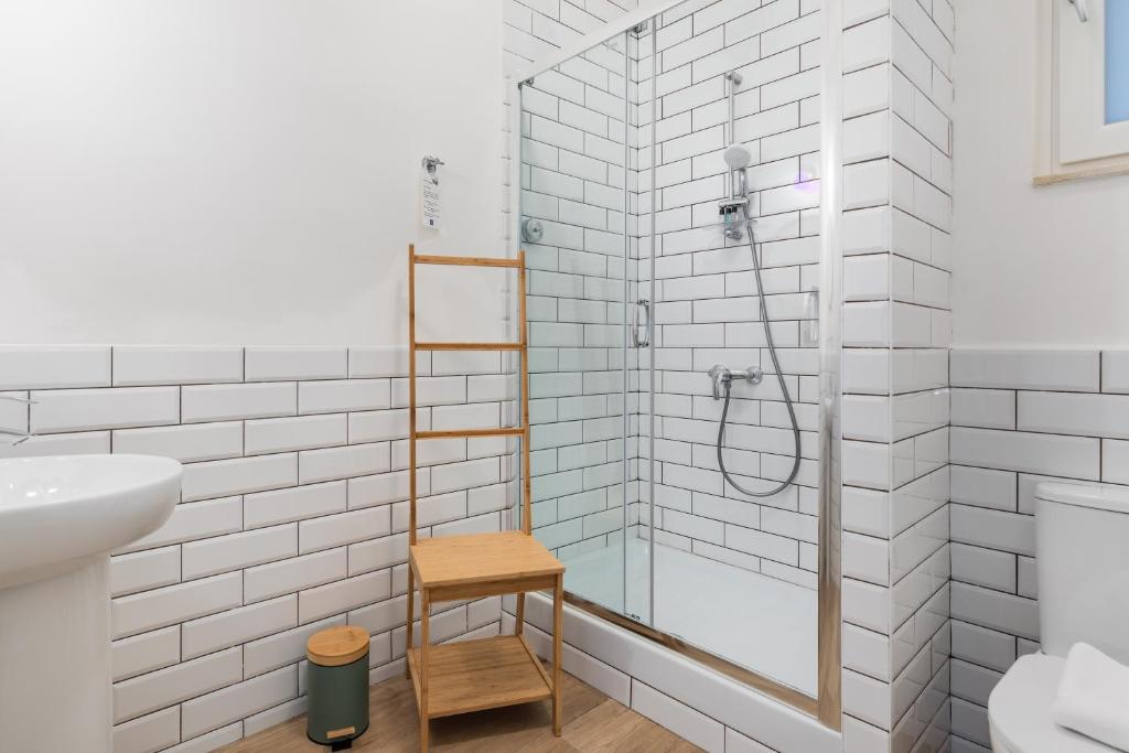 Koupelna v ubytování Mosta Dome B&B