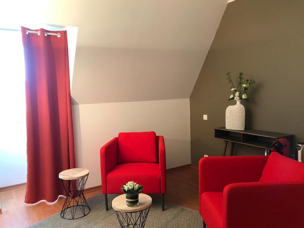 Część wypoczynkowa w obiekcie Les Mas du Peintre