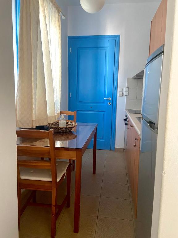 Kuchyňa alebo kuchynka v ubytovaní Mer Bleu Apartments
