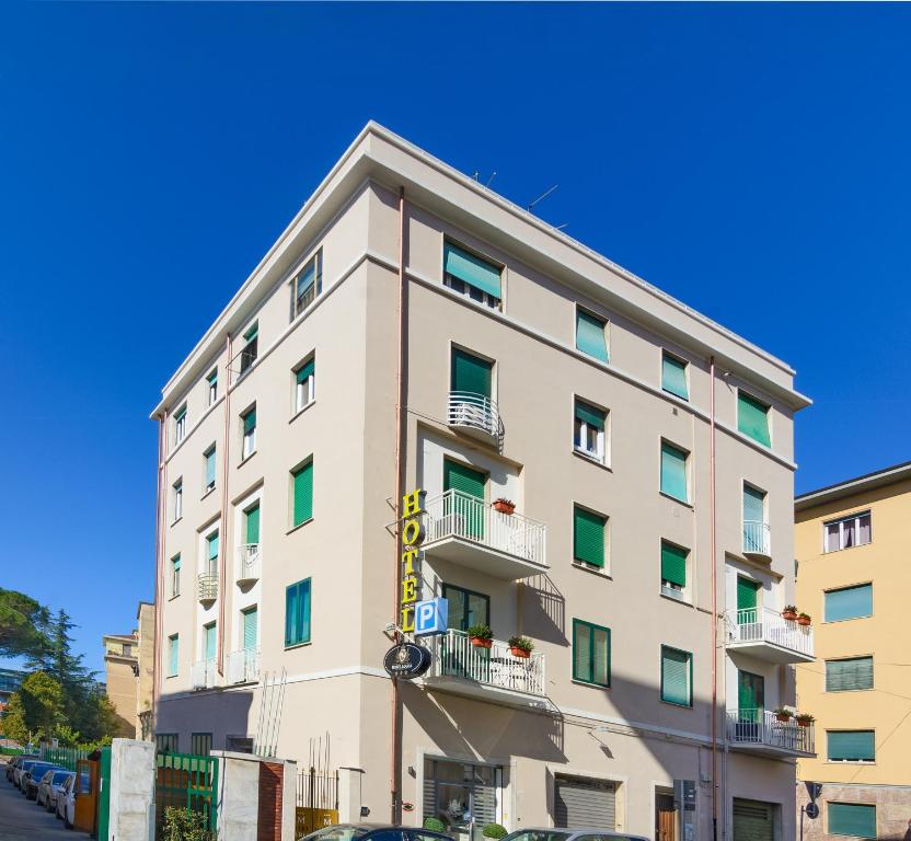 Budova, kde se hotel nachází