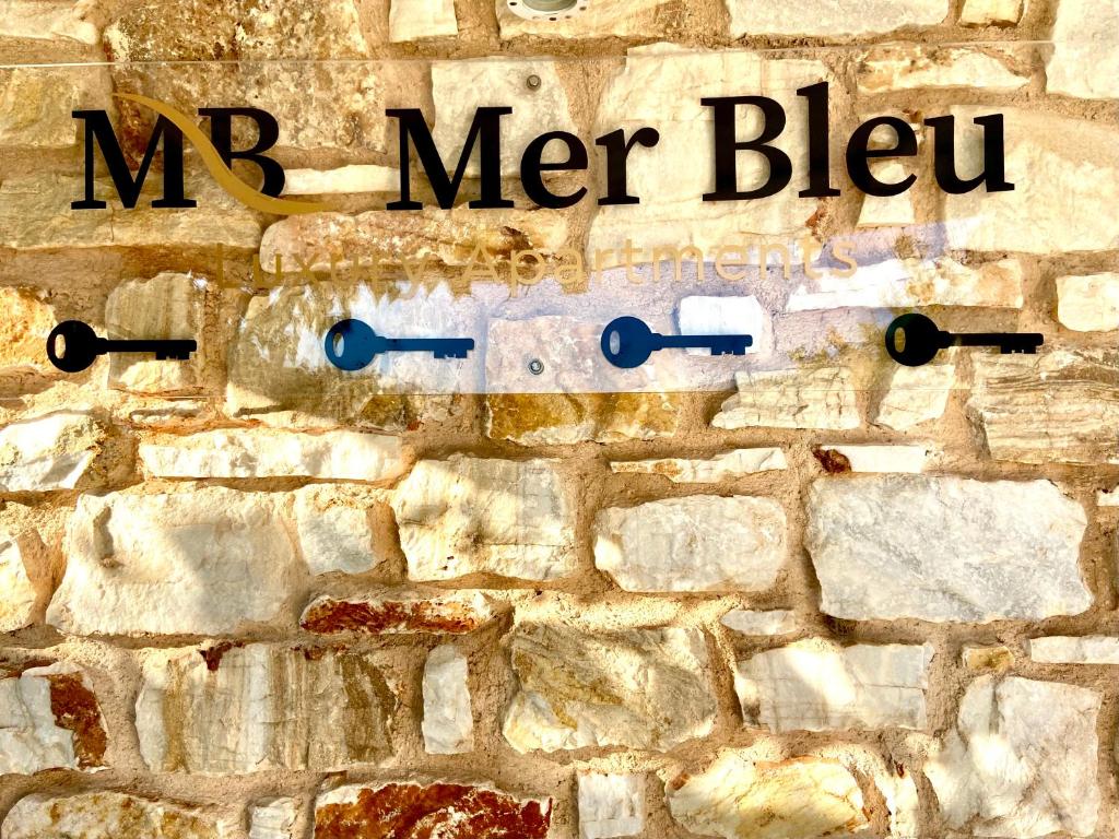Certifikát, ocenenie alebo iný dokument vystavený v ubytovaní Mer Bleu Apartments