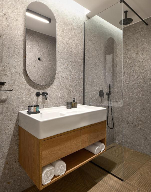 Koupelna v ubytování Luxury Apartments Villa Mala Split