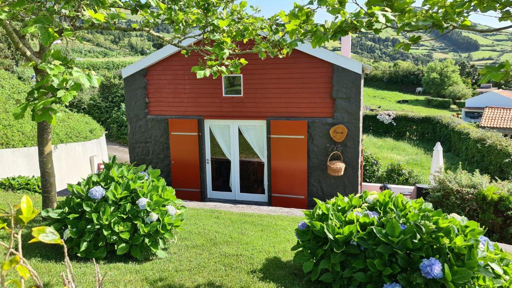 Zahrada ubytování Casas D'Arramada