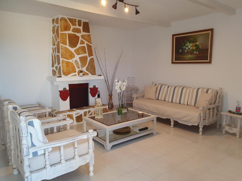 Posezení v ubytování Maria's Anatolia Villa