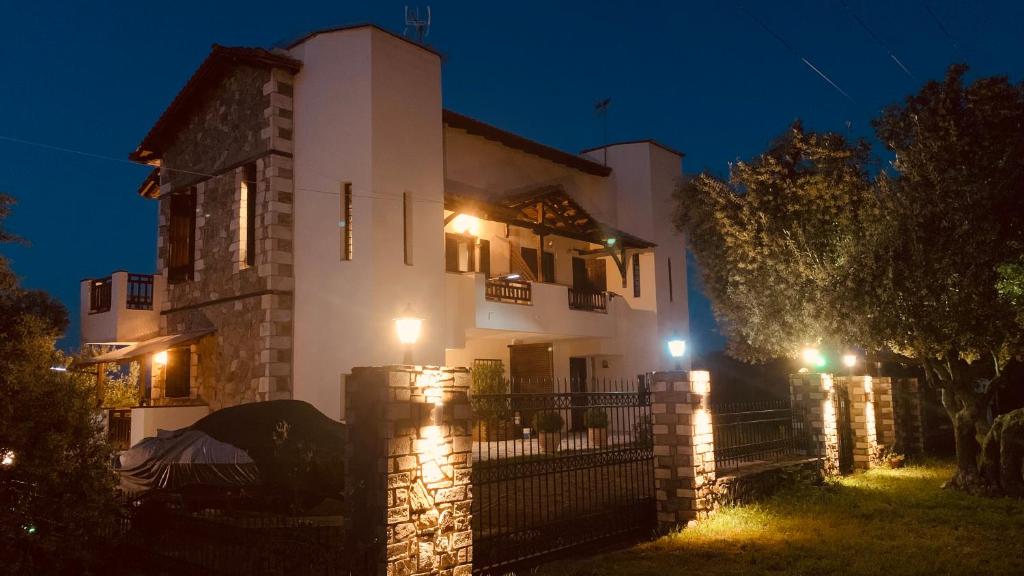 Budova, kde se vila nachází