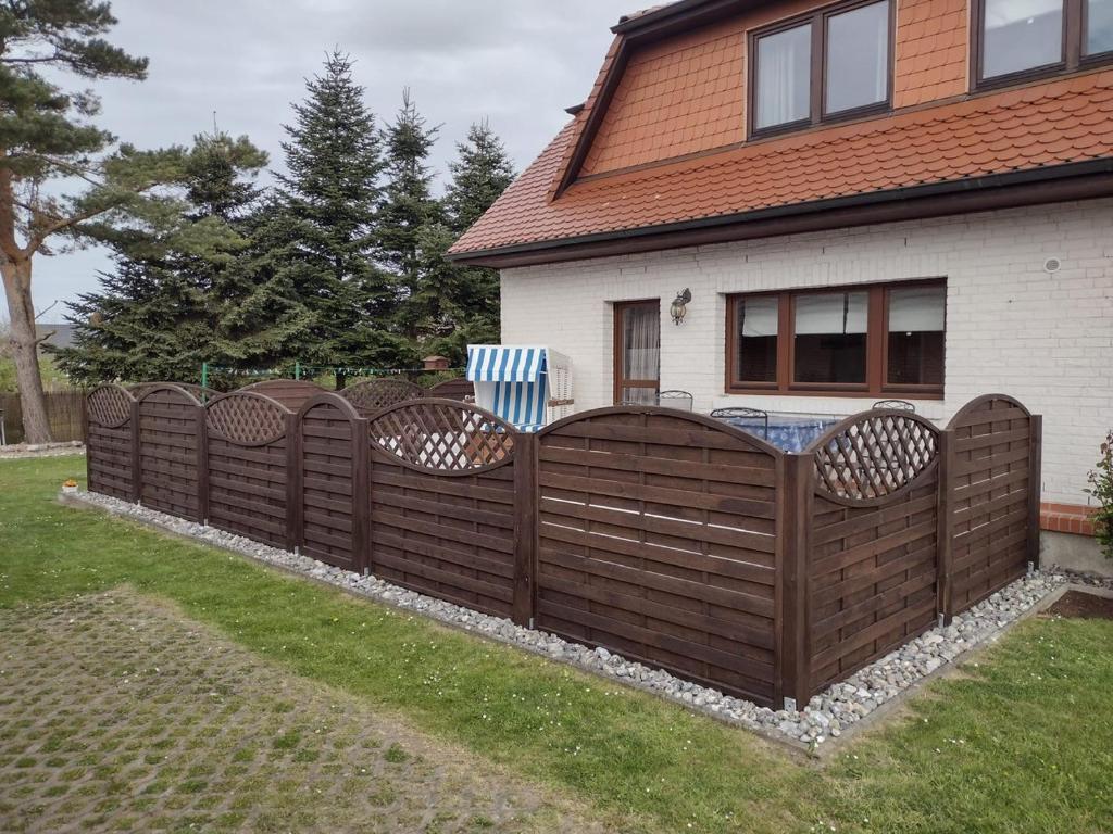 Zahrada ubytování Ferienwohnung Wiek