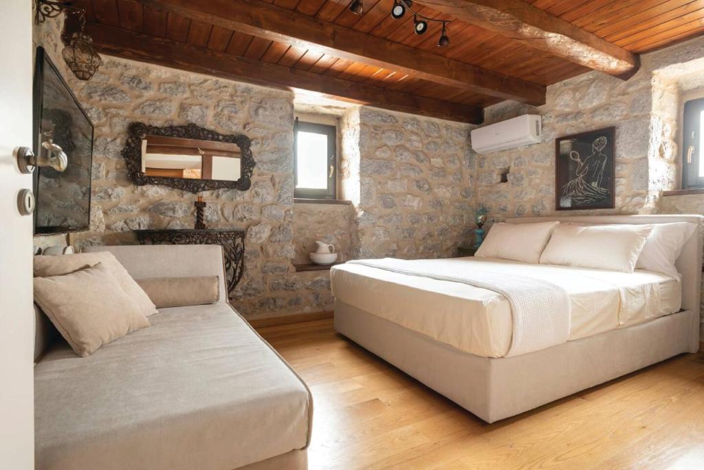 Posteľ alebo postele v izbe v ubytovaní Fameliti Casa Torre