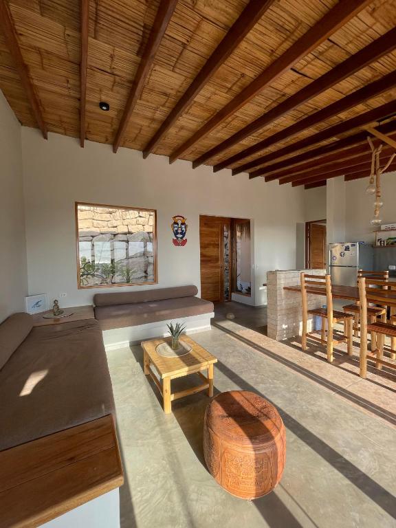 Χώρος καθιστικού στο Villas turrutela