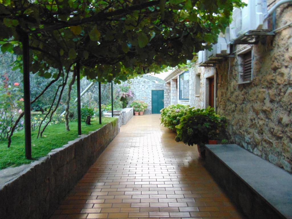 Vonkajšia záhrada v ubytovaní Villa Jelka Apartment