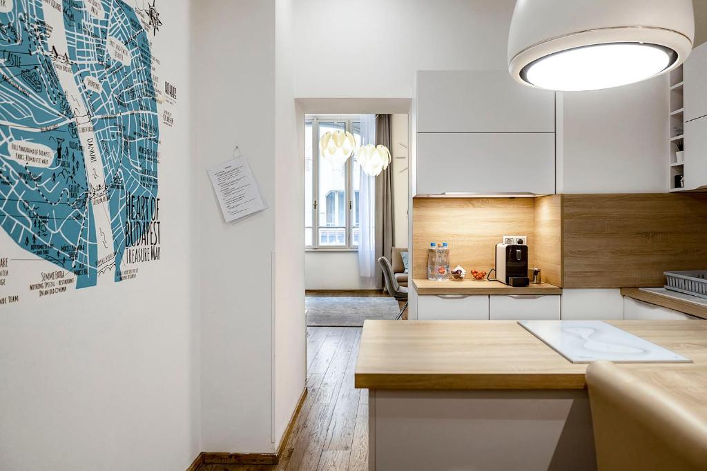 Kuchyňa alebo kuchynka v ubytovaní Bellini Apartment
