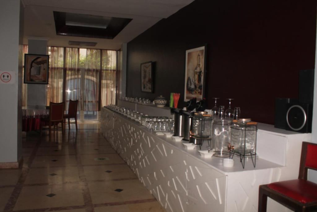Nápoje v ubytování Hotel Residence Rihab