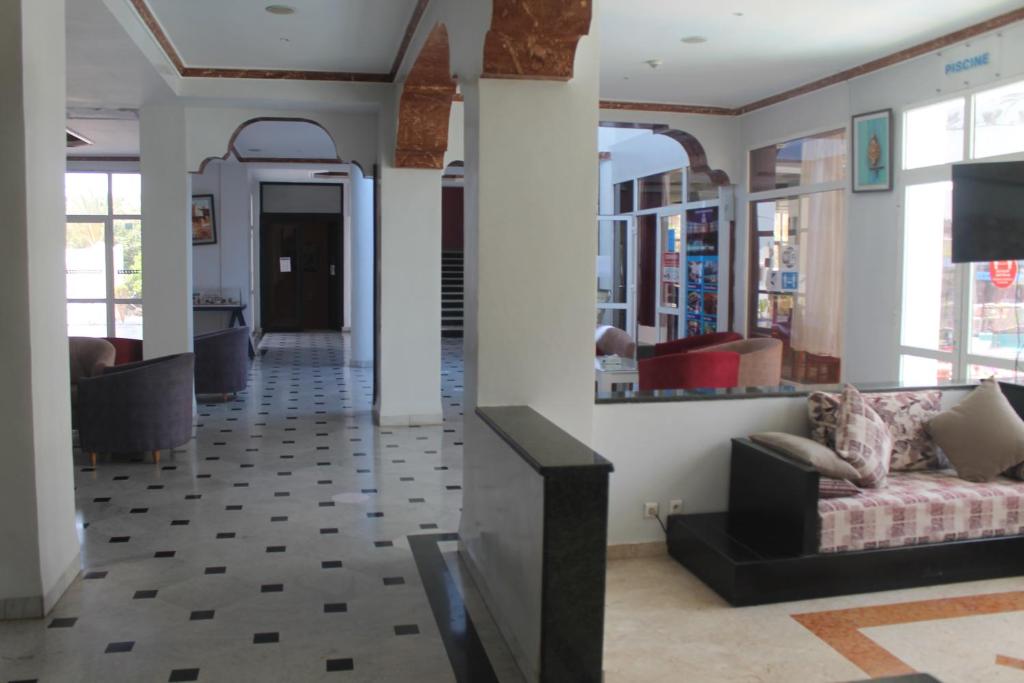 Posezení v ubytování Hotel Residence Rihab