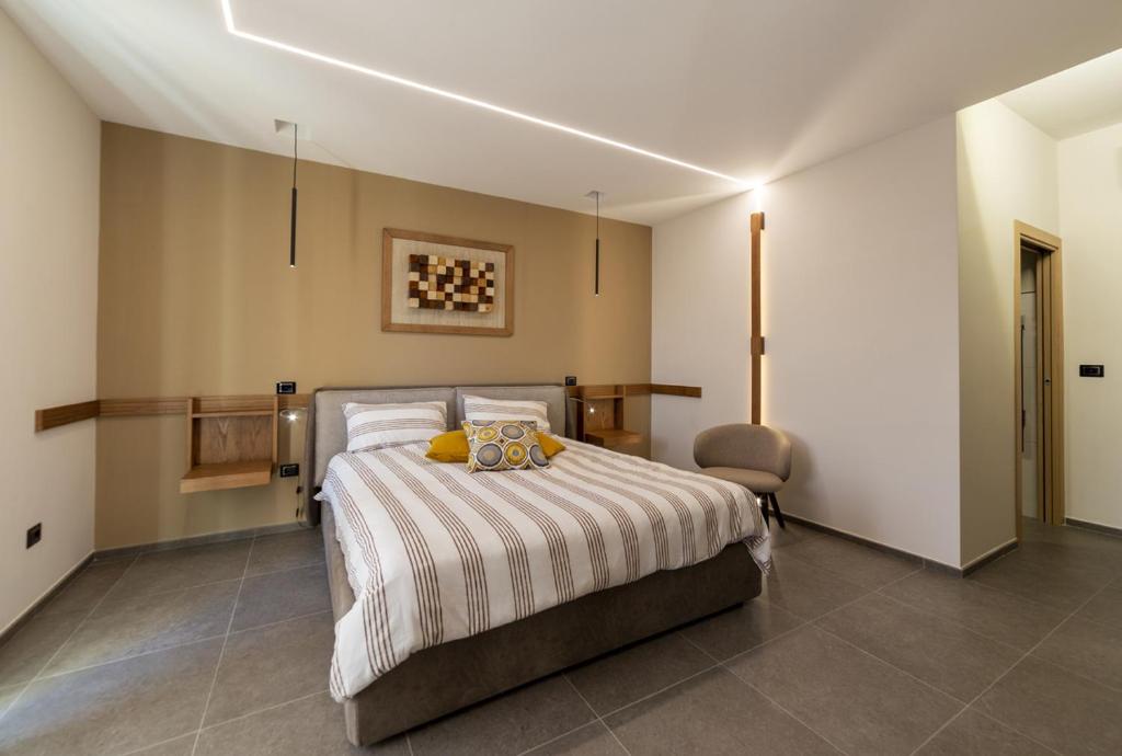 Posteľ alebo postele v izbe v ubytovaní Balneum Rooms & SPA