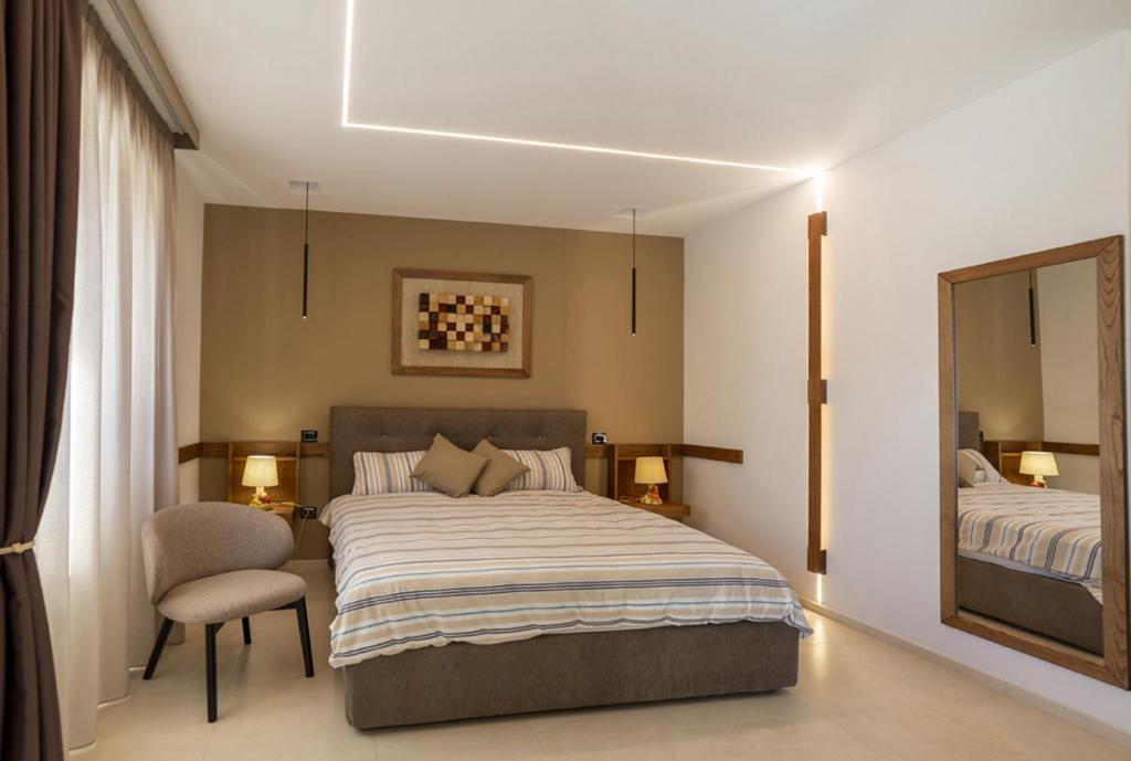 Posteľ alebo postele v izbe v ubytovaní Balneum Rooms & SPA