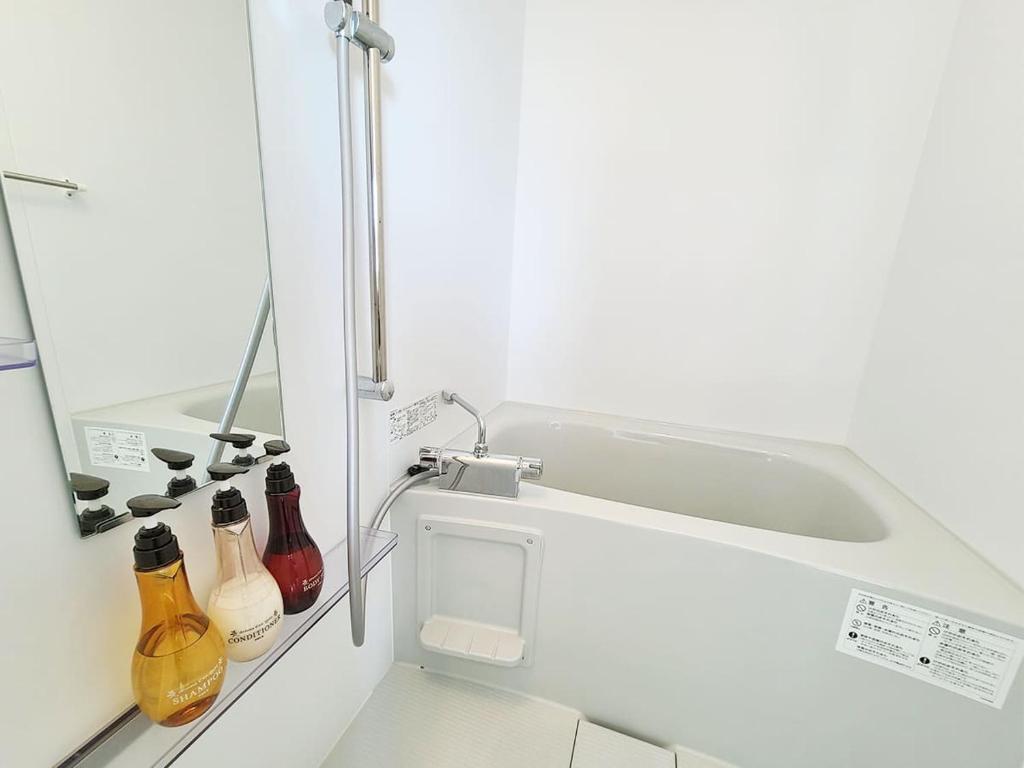 Koupelna v ubytování HOTEL Kuu