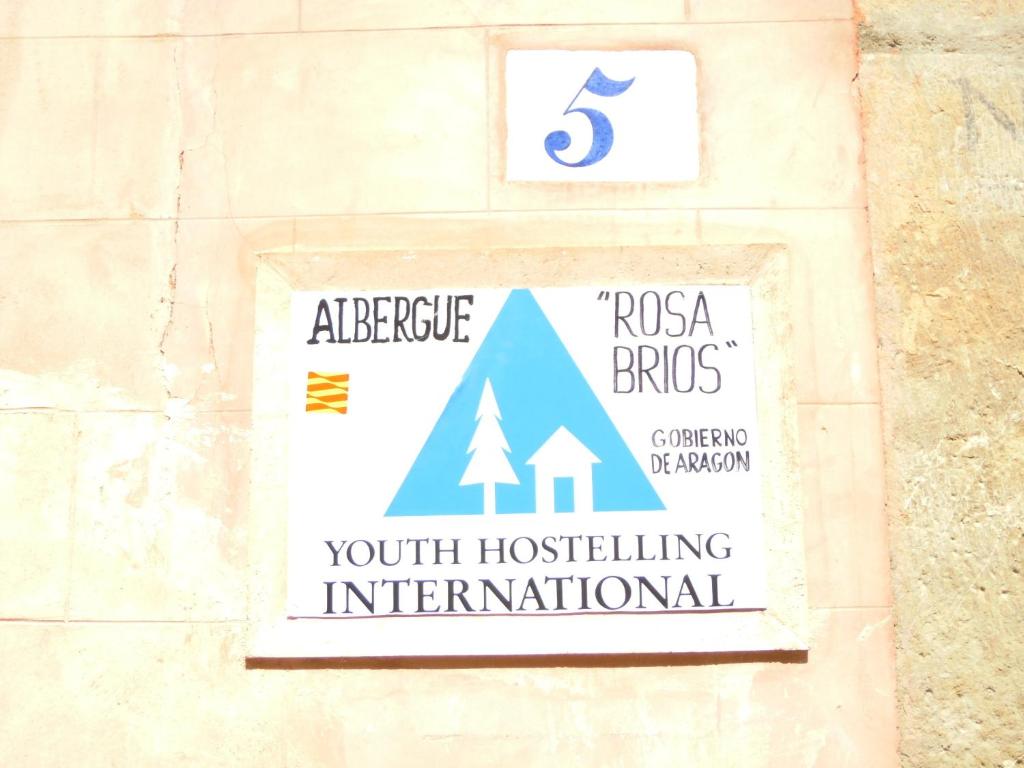 Certifikát, hodnocení, plakát nebo jiný dokument vystavený v ubytování Albergue Albarracín