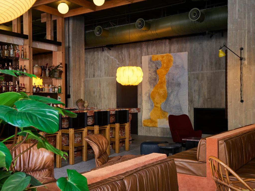 Posezení v ubytování Ace Hotel Sydney