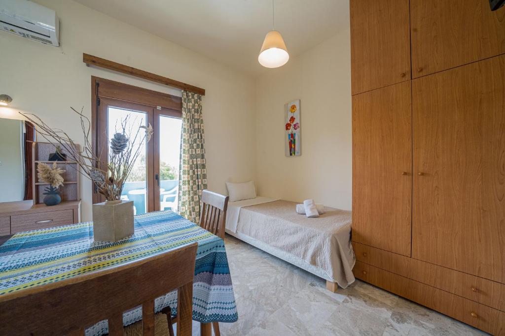 Postel nebo postele na pokoji v ubytování Frank Apartments