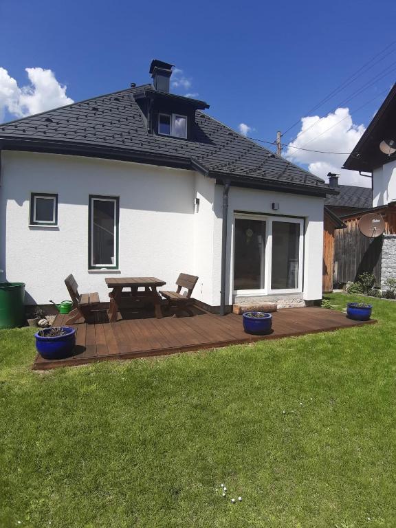 Zahrada ubytování MIKAS HAUS