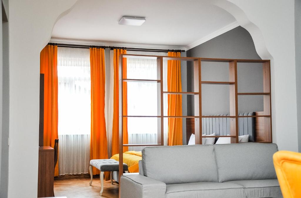 Posezení v ubytování Palm Hotel