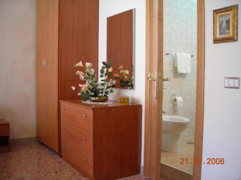 Koupelna v ubytování B&B Gelone
