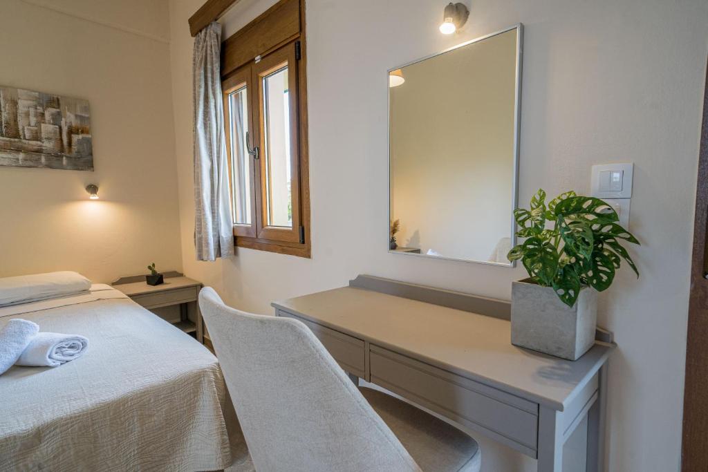 Postel nebo postele na pokoji v ubytování Frank Apartments