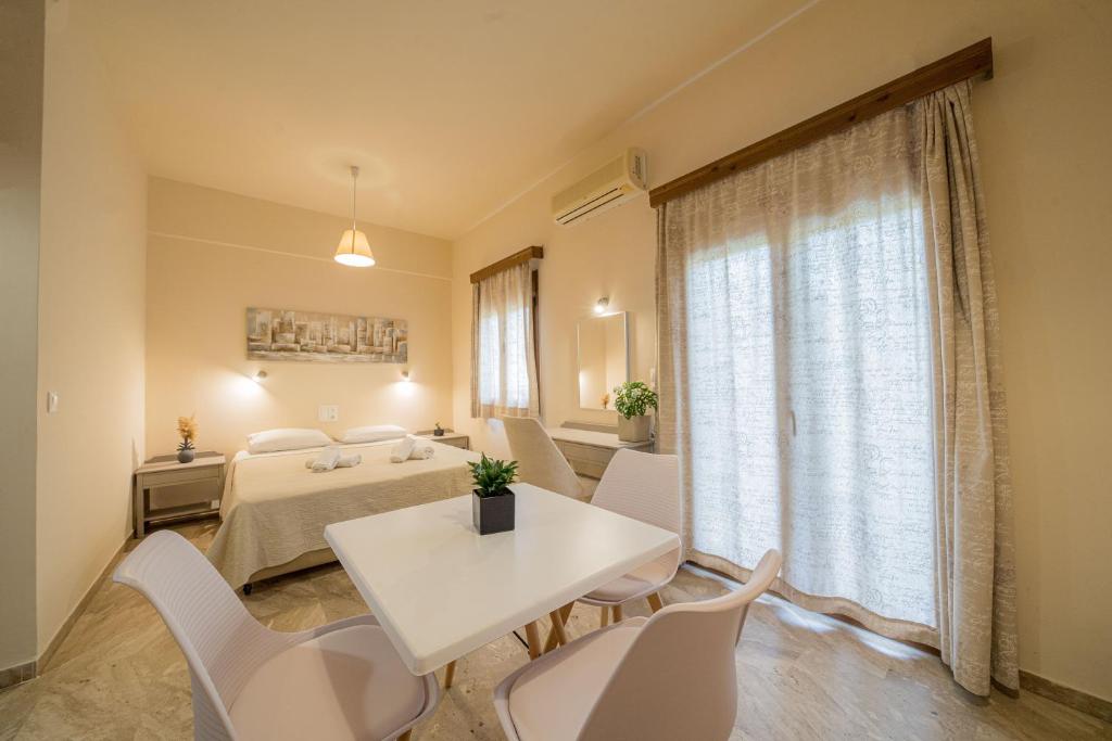 Posezení v ubytování Frank Apartments
